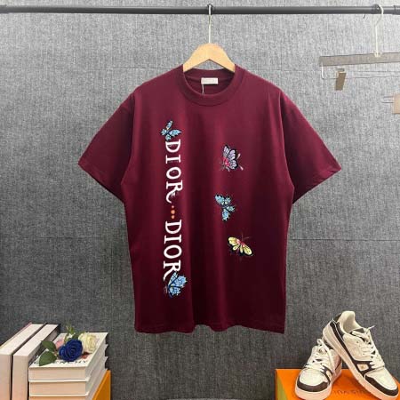 2026年6月16日春夏新作Dior半袖 tシャツ原版復刻人...