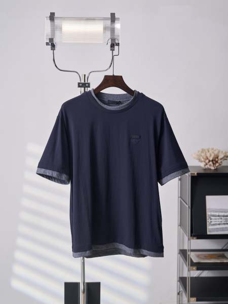 2026年6月18日春夏新作PRADA半袖 tシャツ高品質人...