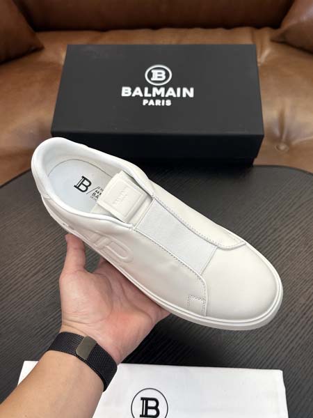 2026年7月17日入荷新品BALMAINカジュアルシューズ/スニーカー｜メンズ靴人気本革製ギフト/誕生日/TL工場