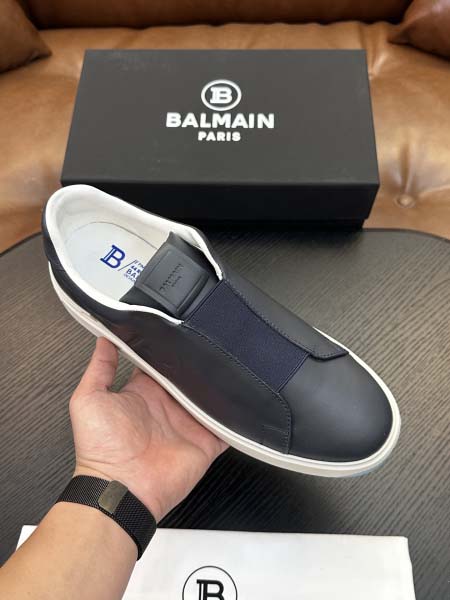 2026年7月17日入荷新品BALMAINカジュアルシューズ/スニーカー｜メンズ靴人気本革製ギフト/誕生日/TL工場