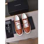 2026年7月7日入荷新品COACHカジュアルシューズ/スニーカー｜メンズ靴人気本革製ギフト/誕生日/TL工場