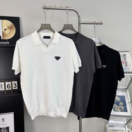 2026年9月3日秋冬新作Prada半袖 tシャツ高品質人気の商品/YGY工場