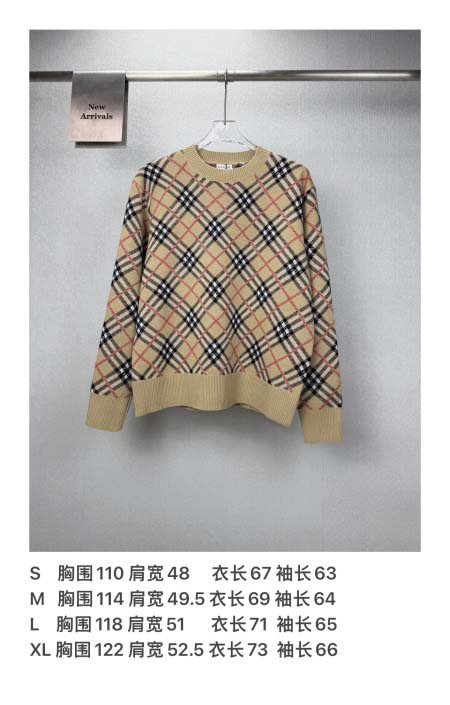 2026年9月3日秋冬新作Burberryニットのセーター高品質人気の商品/YGY工場