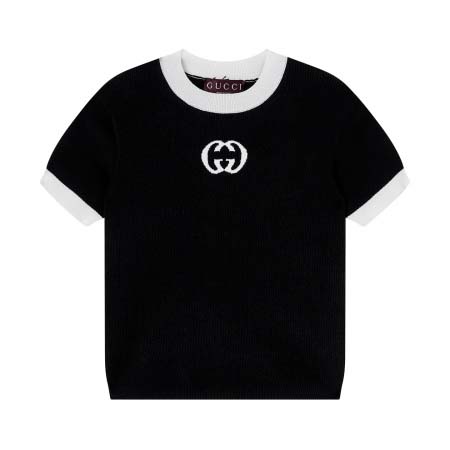 2026年9月1日秋冬新作Gucci女性半袖ニット/セーター...
