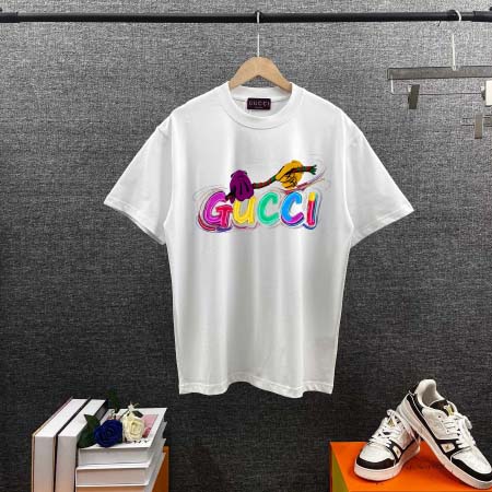 2026年9月1日秋冬新作Gucci半袖 tシャツ高品質人気...
