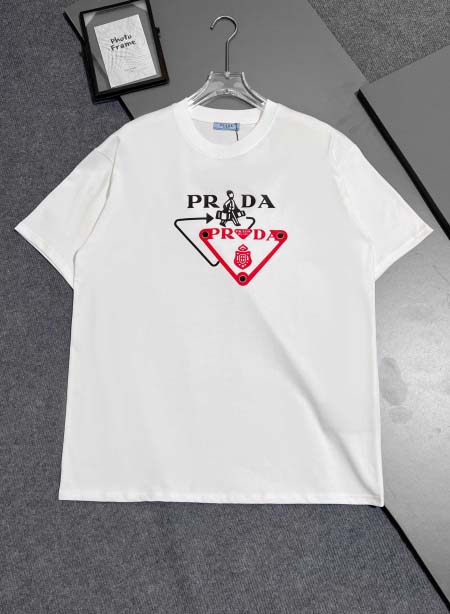 2026年9月3日秋冬新作Prada半袖 tシャツ高品質人気...
