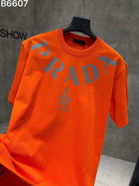 2026年9月3日秋冬新作Prada半袖 tシャツ高品質人気...