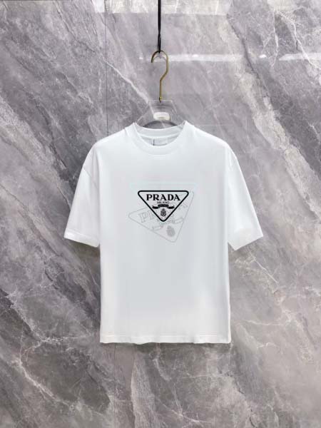 2026年9月3日秋冬新作Prada半袖 tシャツ高品質人気...