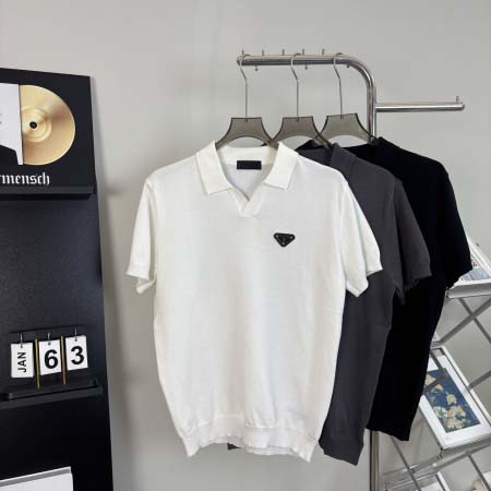 2026年9月3日秋冬新作Prada半袖 tシャツ高品質人気...