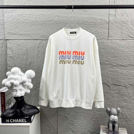 2026年9月3日秋冬新作Miu Miuスウェット高品質人気...