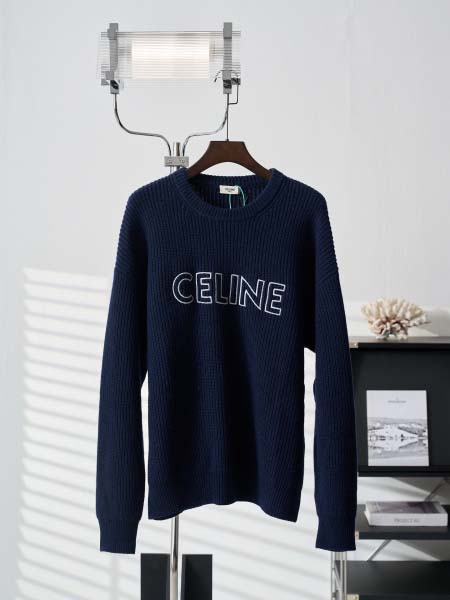 2026年9月3日秋冬新作celineニットのセーター高品質...