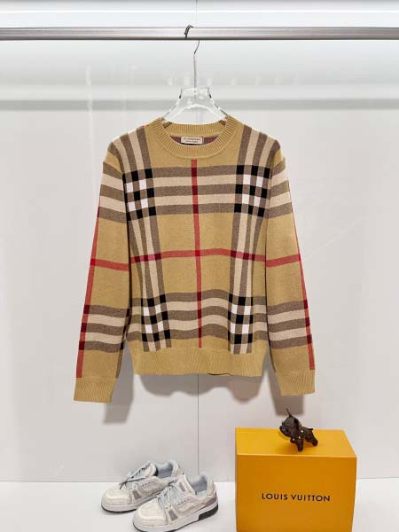 2026年9月3日秋冬新作Burberryニットのセーター高...