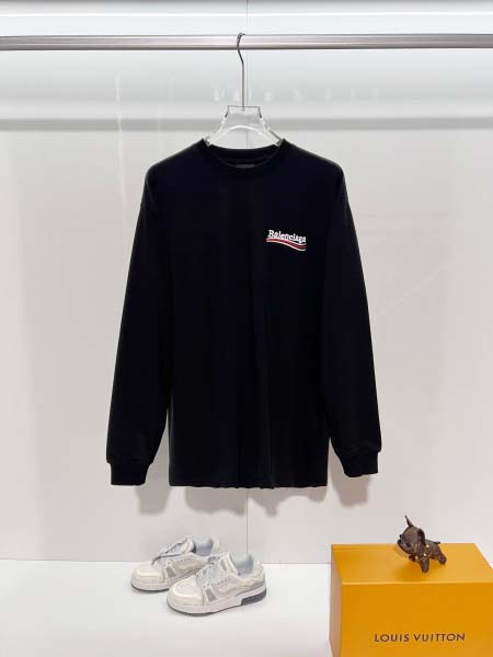 2026年9月13日秋冬新作BALENCIAGA長袖Tシャツ高品質人気の商品/YGY工場