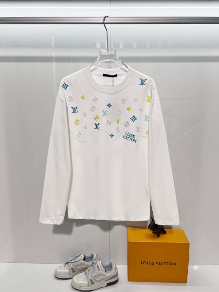 2026年9月13日秋冬新作Louis vuitton長袖Tシャツ高品質人気の商品/YGY工場