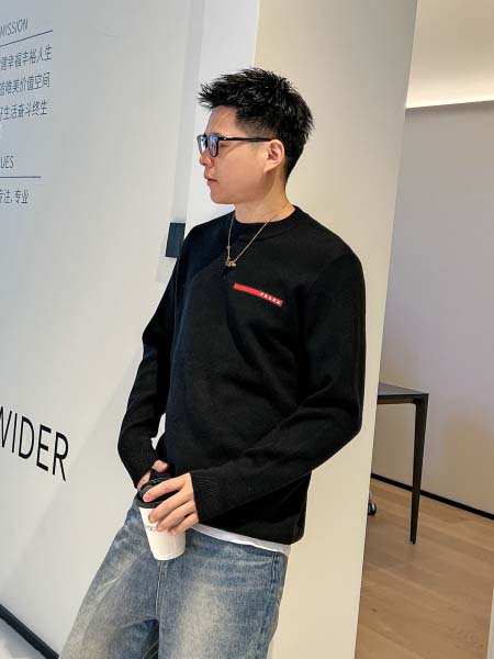 2026年10月11日秋冬新作Pradaニット/セーター高品質人気の商品/OM工場