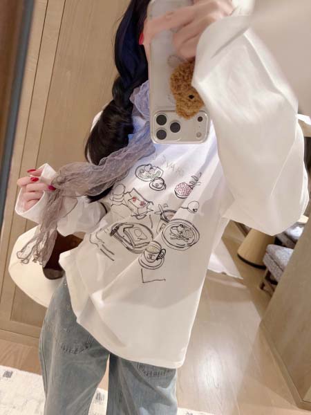 2026年10月14日入荷秋冬新作Chanel長袖 T 女性用ファッション/誕生日プレゼント/贈り物 can工場