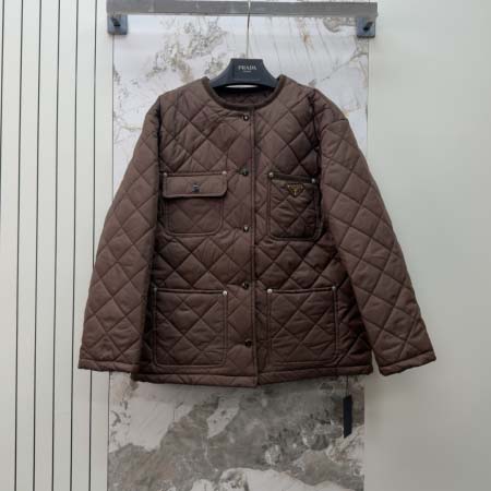 2026年10月6日入荷秋冬新作PRADAジャケット女性用フ...