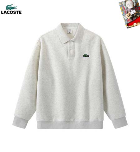2026年10月10日入荷新作Lacoste 長袖Tシャツ /（ブランドタグ（ネームタグ）の後縫い）JX工場