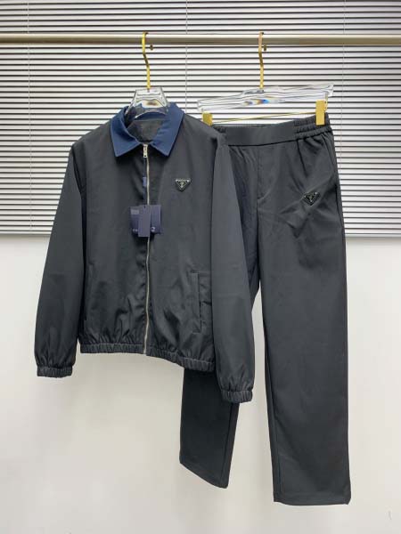 2026年10月12日秋冬新作Prada上下セット高品質人気...