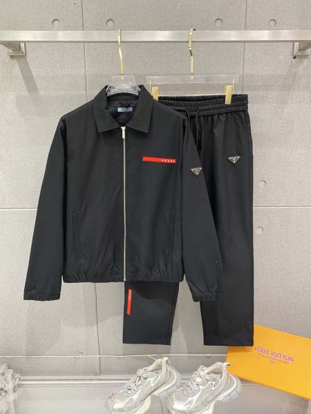 2026年10月12日秋冬新作Prada上下セット高品質人気...