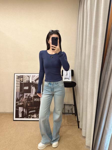 2026年10月14日入荷秋冬新作Chanel長袖女性用ファ...