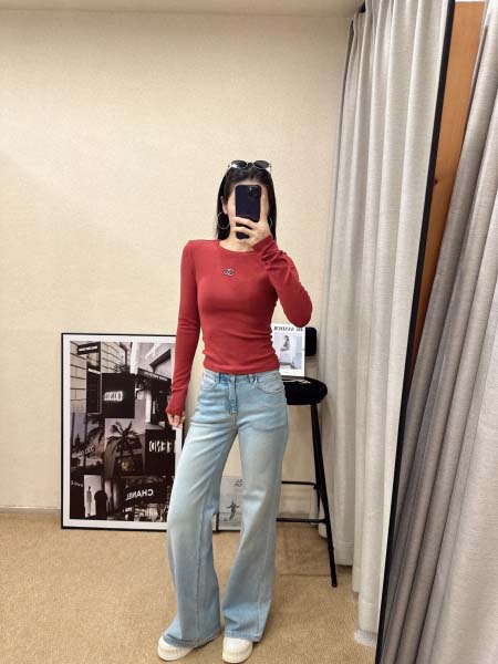2026年10月14日入荷秋冬新作Chanel長袖女性用ファ...