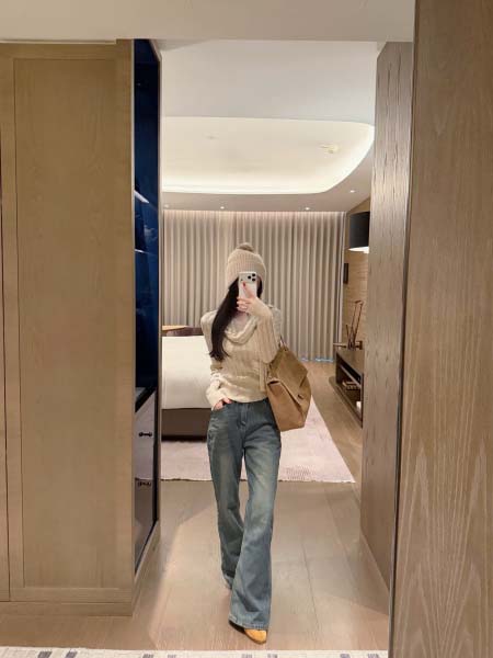 2026年10月15日入荷秋冬新作Chanelデニムパンツ女...