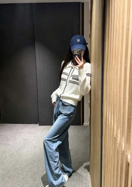 2026年10月15日入荷秋冬新作Chanel長袖女性用ファ...