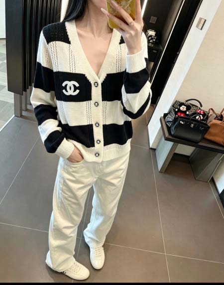 2026年10月15日入荷秋冬新作Chanel ニットカーデ...