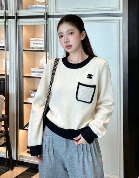 2026年10月15日入荷秋冬新作Chanel長袖女性用ファ...