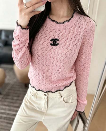2026年10月15日入荷秋冬新作Chanel長袖女性用ファ...