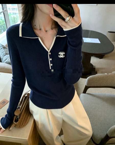 2026年10月15日入荷秋冬新作Chanel長袖女性用ファ...