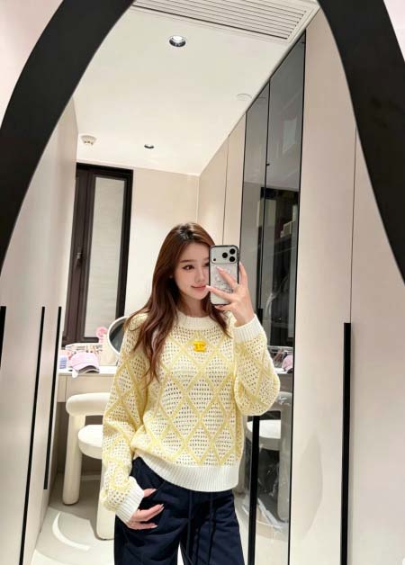 2026年10月15日入荷秋冬新作Chanel長袖女性用ファ...