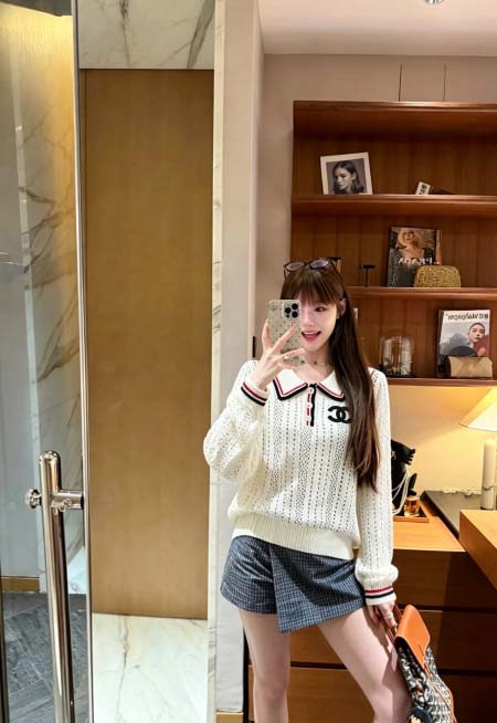 2026年10月15日入荷秋冬新作Chanel長袖女性用ファ...