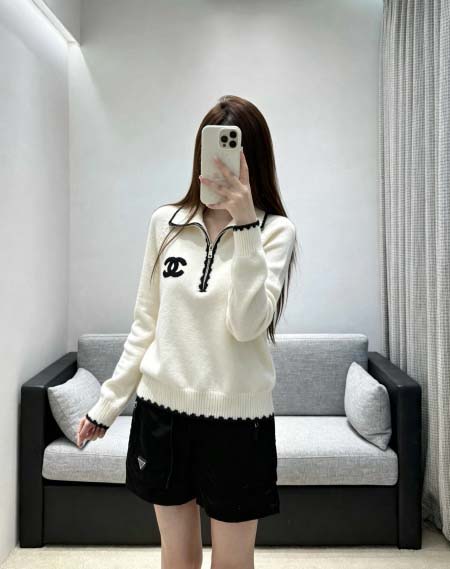 2026年10月15日入荷秋冬新作Chanel長袖女性用ファ...