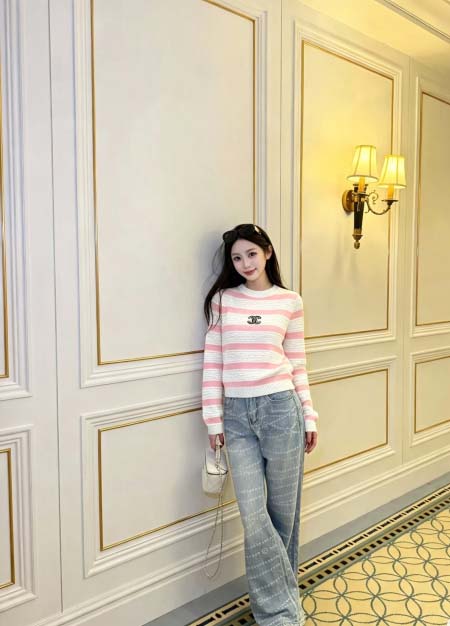 2026年10月15日入荷秋冬新作Chanel長袖女性用ファ...