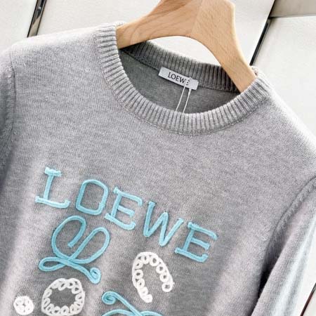 2026年10月20日秋loewe冬新作厚いセーター高品質 ...